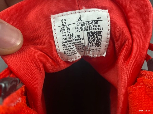 Red CT8019-600 Retro Chile Jordan 9 0707